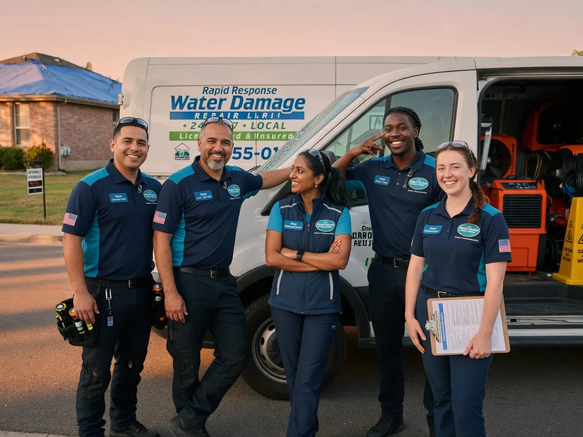 Water Damage Restoration company in Hext, TX